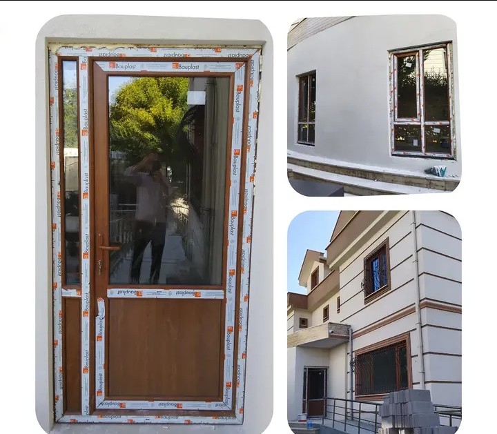 PVC balkon kapısı ve bina pencere uygulamaları