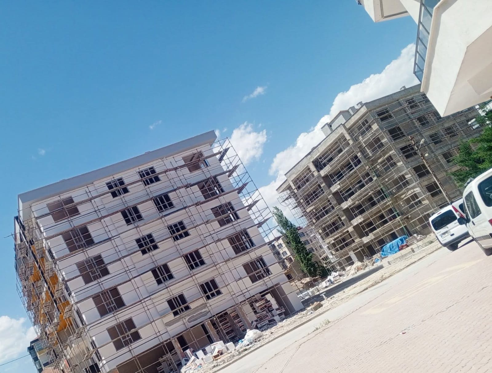 Toplu konut PVC pencere projesi
